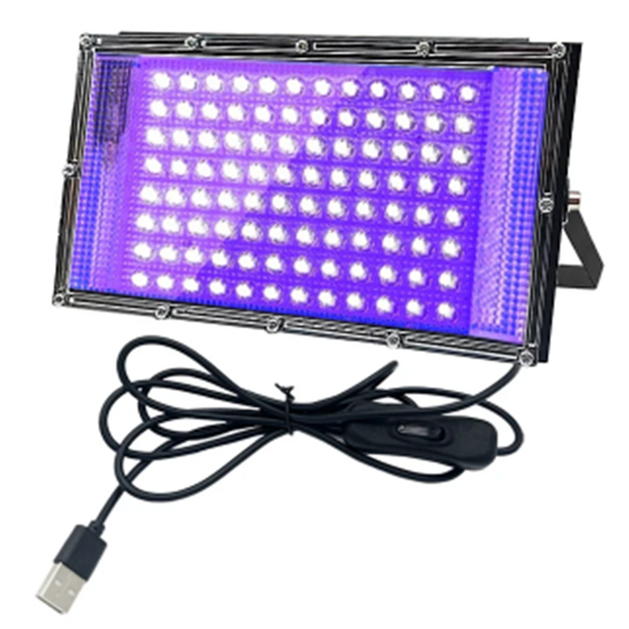 블랙라이트 고출력 UV램프 LED 조명 공연 형광 야광 식물재배 파티 네일 레진공예, 10개, 단일