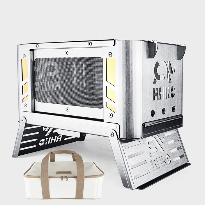라이노 캠핑 화로대 SET 하이엔드골드, 1개 라이노 캠핑 화로대 SET 하이엔드골드, 1개