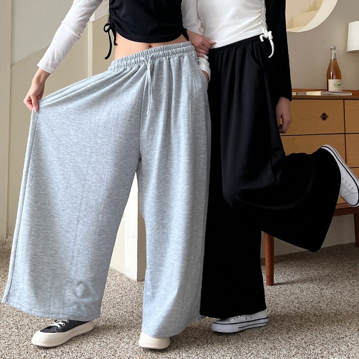 5XL 미친밴딩올핏 BIG 통와이드 팬츠 4color