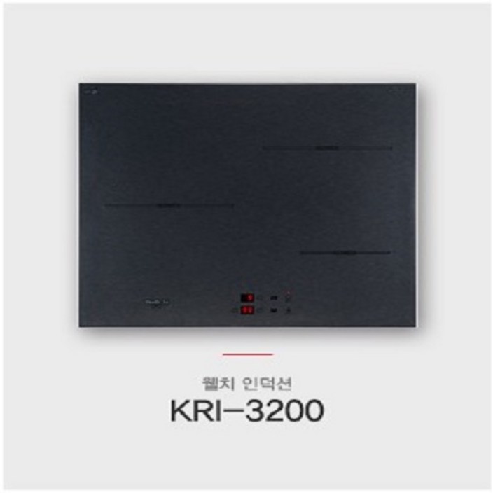 웰치 KRI3200 프리미엄 빌트인 3구 인덕션 전기레인지 전기쿡탑 웰치 KRI3200 프리미엄 빌트인 3구 인덕션 전기레인지 전기쿡탑
