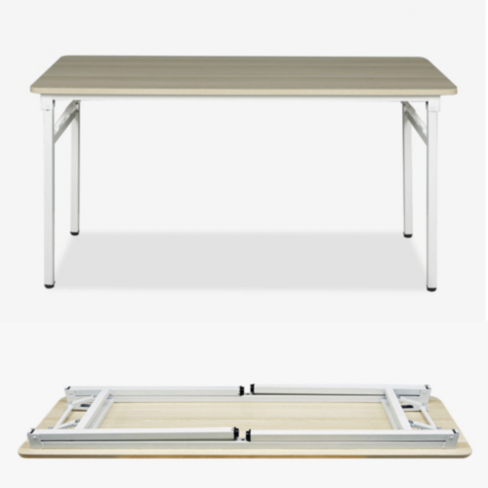 완제품 접이식 책상 테이블 이케아 공부 1200 1500 1800, 퓨어비치