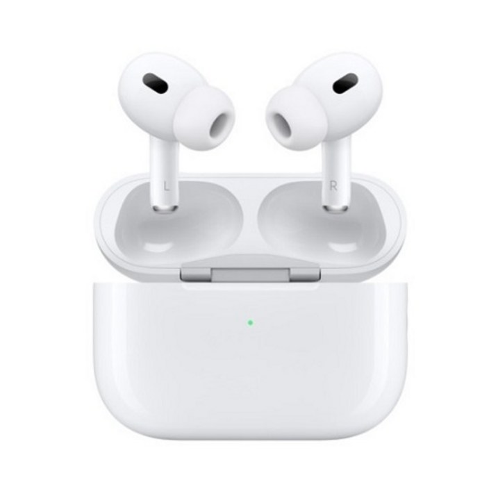 Apple 2023 에어팟 프로 2세대 USBC 블루투스 이어폰 화이트 MTJV3KHA, 화이트, MTJV3KHA