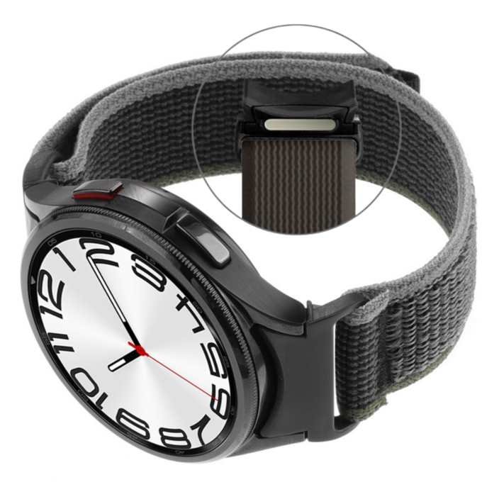 갤럭시워치 7 6 5 4 호환 원터치 날개형 나일론 트레일 루프 스트랩 스포츠 밴드
