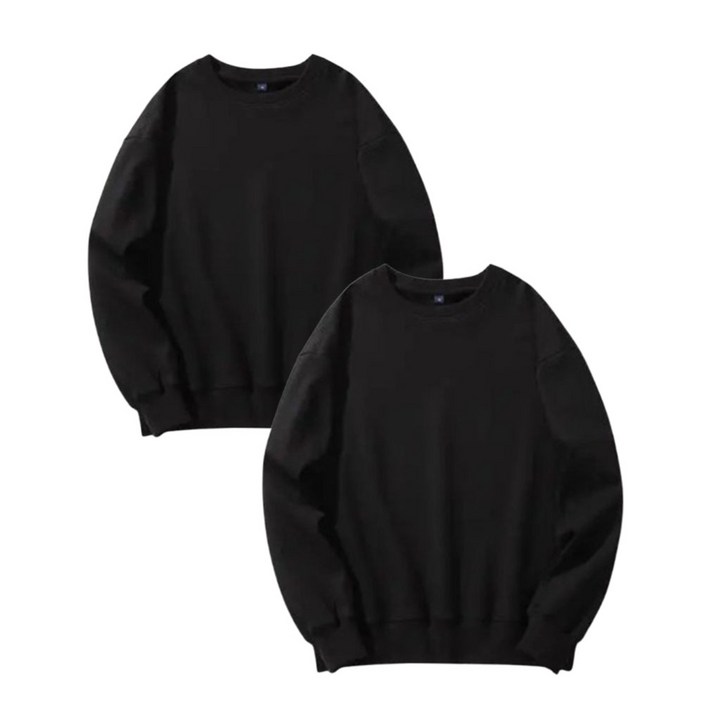 11 남녀공용 오버핏 무지 맨투맨 D2