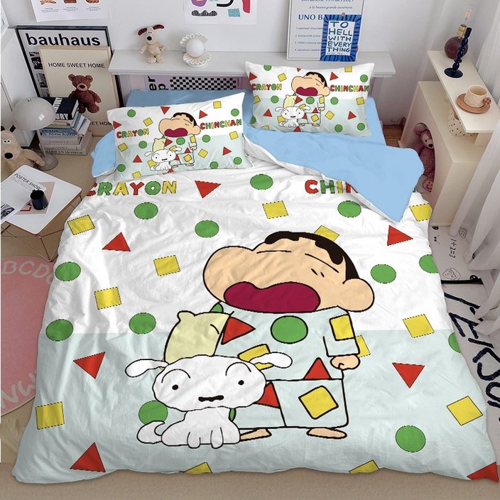 크레용 신짱 침구세트 면 4세트