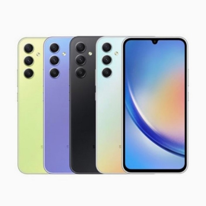 삼성전자 갤럭시 A34 128GB SMA346 공기계 중고폰 리퍼폰, 어썸 라임, 128GB