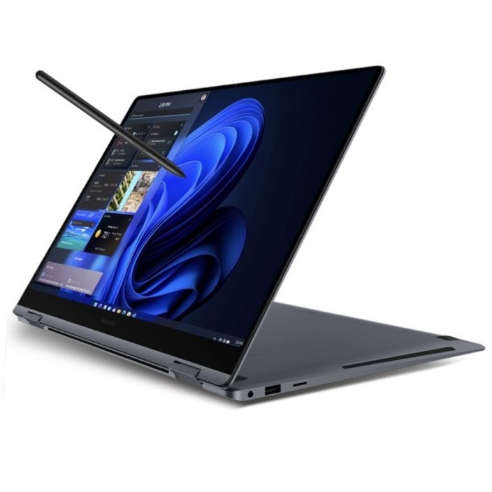 삼성전자 갤럭시북4 프로360 NT960QGK-K71A 패드 증정 및 포토리뷰, 문스톤 그레이, NT960QGK-K71A, 2TB, 16GB, WIN11 Home