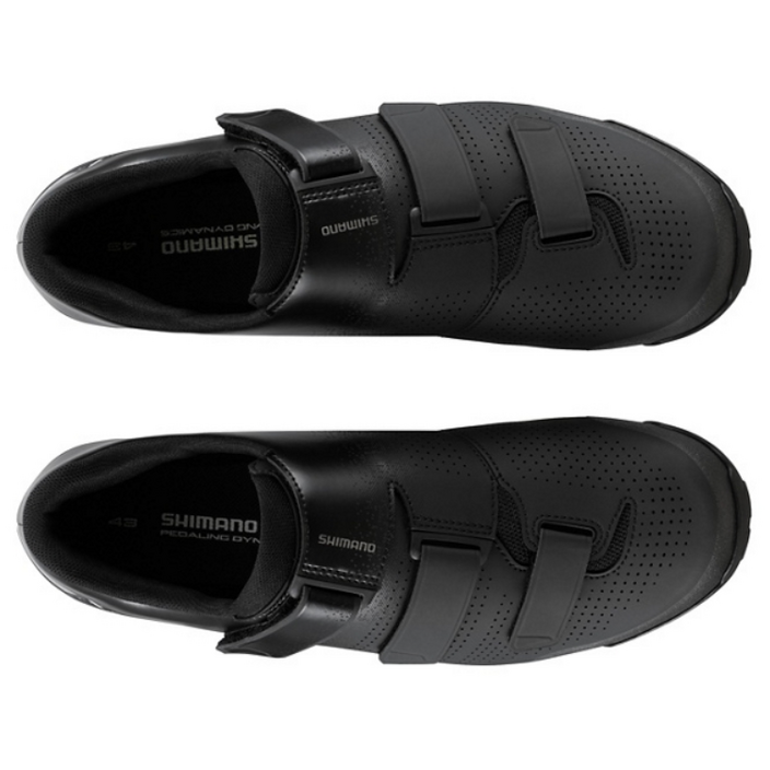 시마노 SHXC102 자전거 클릿 슈즈 남성용SPD MTB 클리트 호환 인문용 자전거용 신발SHXC1 블랙 올리브, EU 43,  블랙 