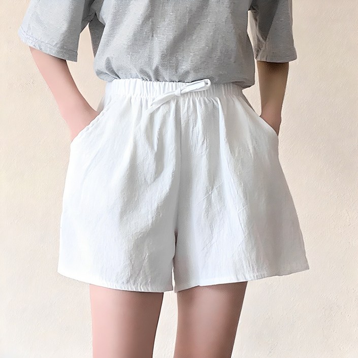 다아모아 여성용 다리가 길어 보이는 시원한 반바지