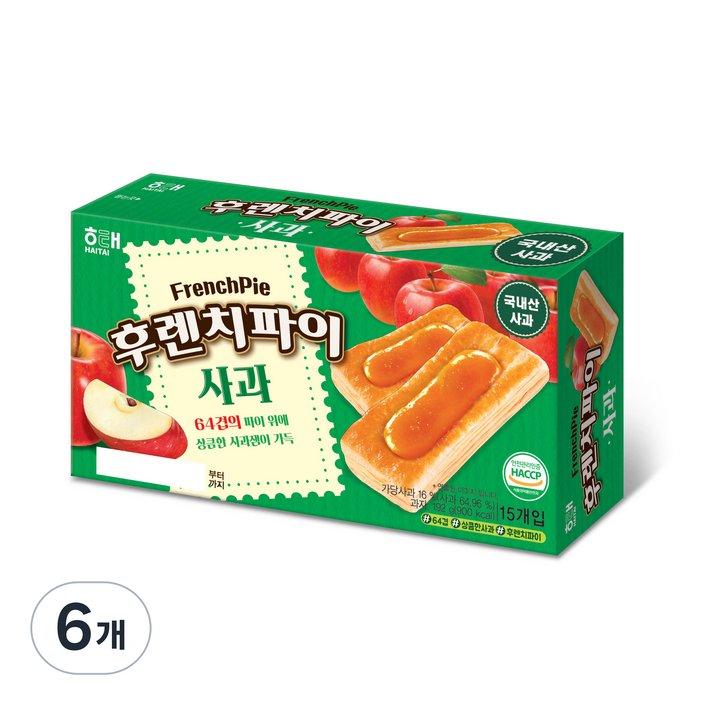 해태제과 후렌치 파이 사과