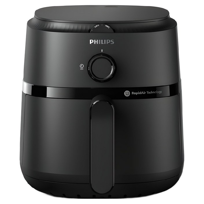 필립스 1000 시리즈 에어프라이어 6.2L, NA13000, 블랙
