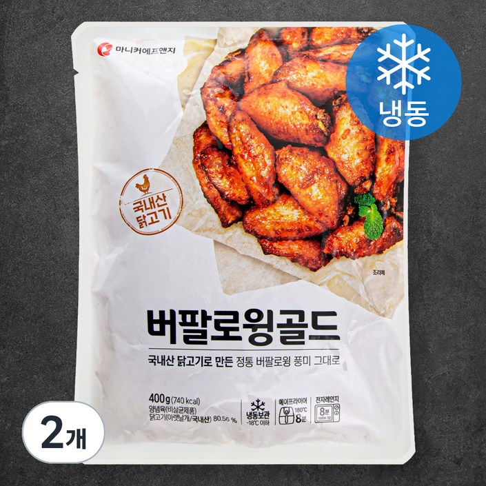 [로켓프레시] 마니커에프앤지 버팔로윙골드 (냉동)