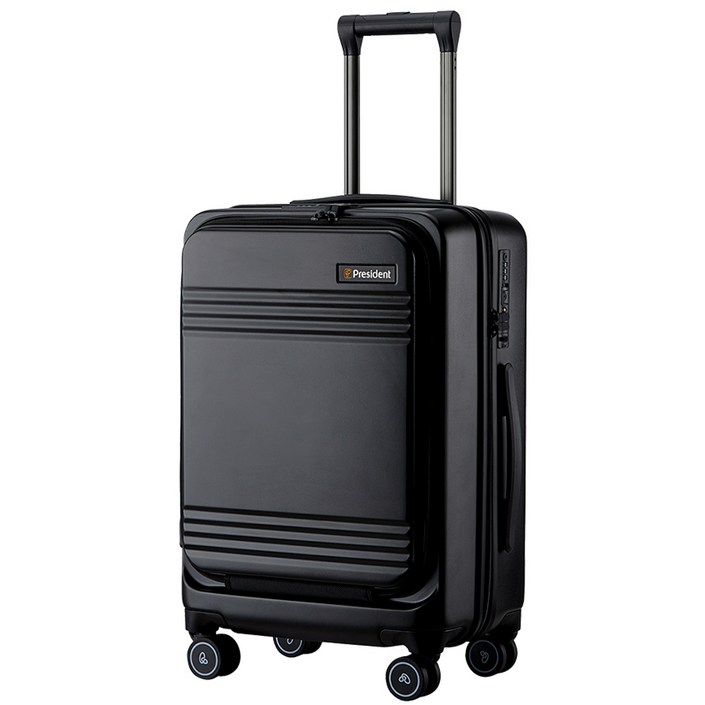 프레지던트 기내용 전면오픈 확장형 PC 여행캐리어 A90