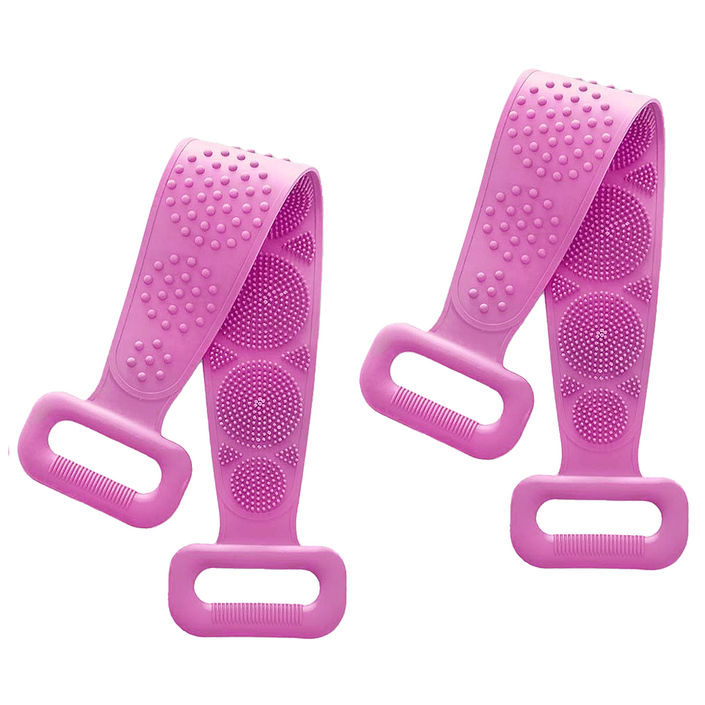 바코젤 실리콘 등 때밀이 타올