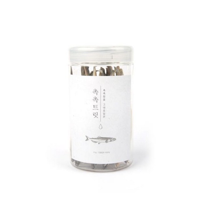 헤이펫츠 고양이 동결 건조 간식 촉촉트릿 북어 45g,연어50g, 1개