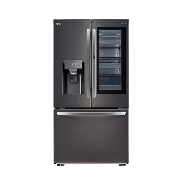 LG전자 디오스 양문형냉장고, 블랙 다이아 스테인리스, F645SB35 20221105