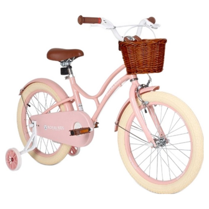 로얄키즈 아동용 클래식 네발자전거 18인치