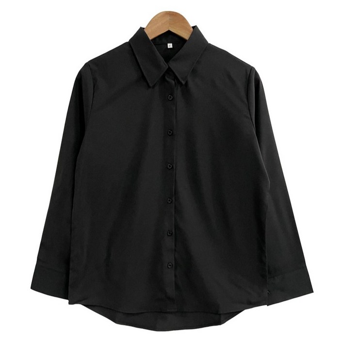 플랜데이 여성용 데일리 수니 링클프리 베이직 셔츠