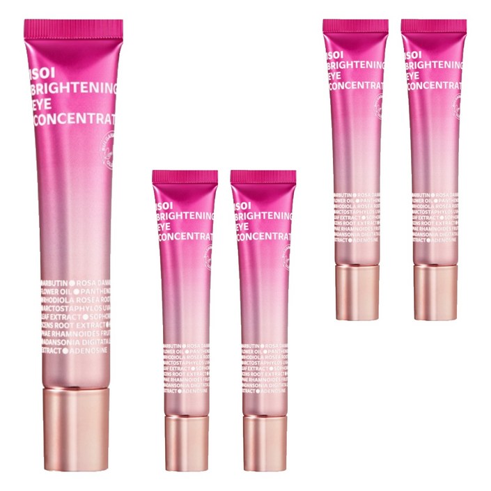 아이소이 브라이트닝 아이크림, 17ml, 5개