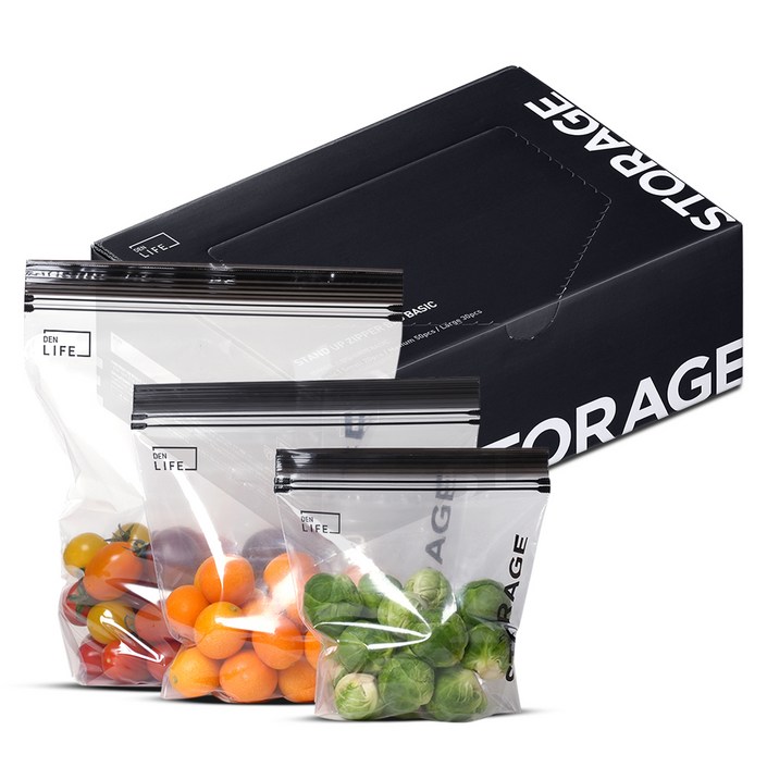 덴라이프 스탠딩지퍼백 Basic 세트