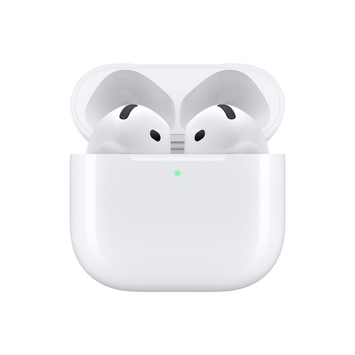 Apple 2024 에어팟 4세대 액티브 노이즈 캔슬링, MXP93KH/A, 화이트