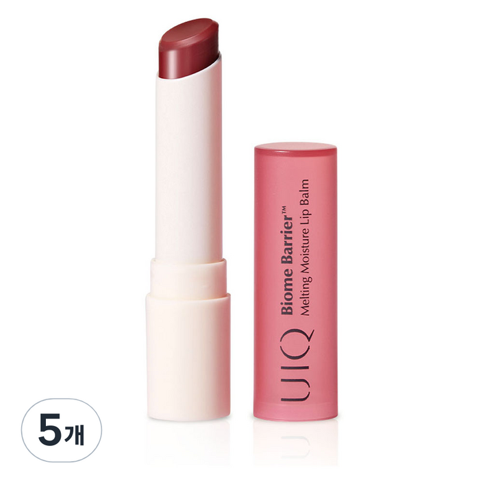 유이크 바이옴 베리어 멜팅 모이스처 립밤, 5개, 3.2g, 모브라이즈 유이크 바이옴 베리어 멜팅 모이스처 립밤, 5개, 3.2g, 모브라이즈
