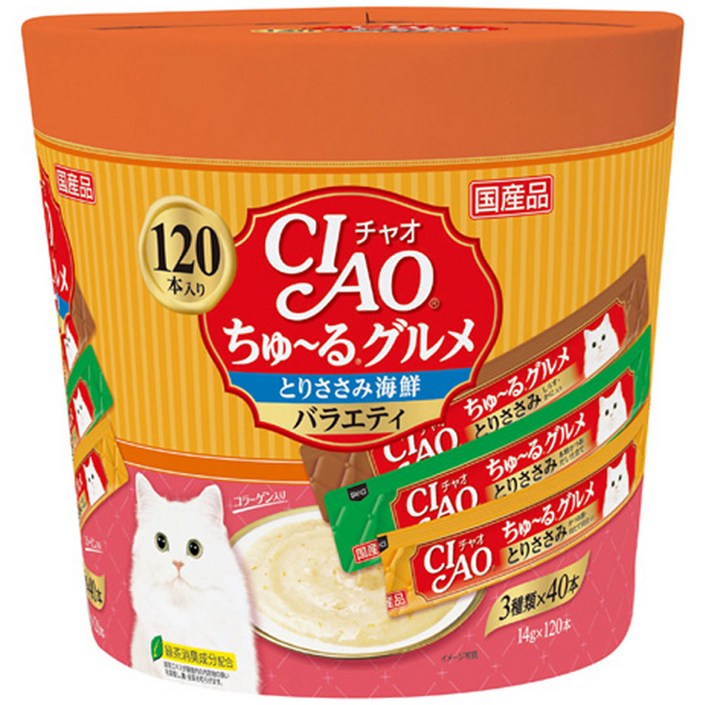 이나바 챠오 츄르 고양이 간식 120p