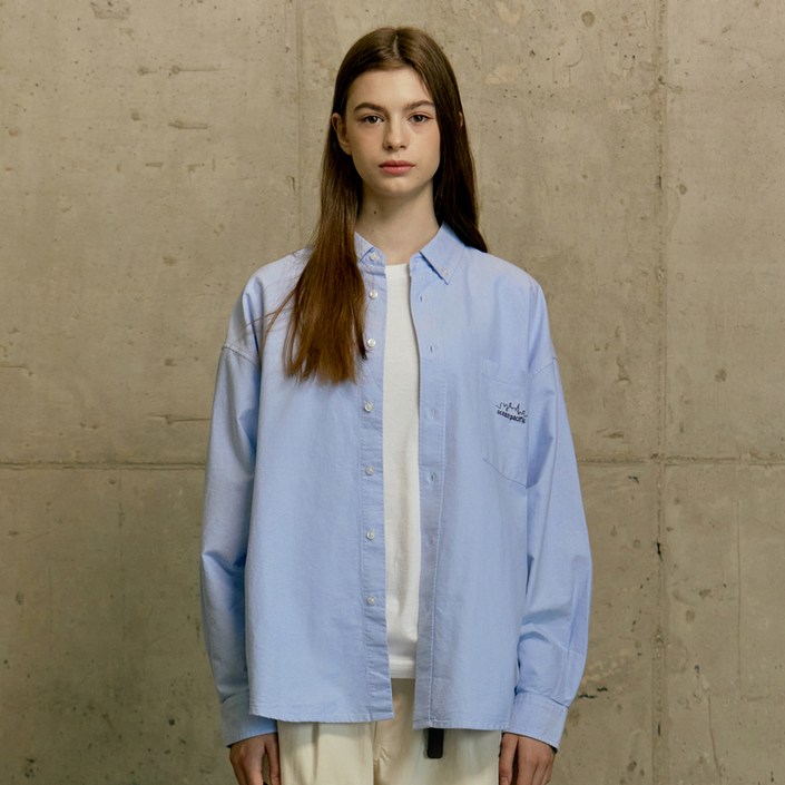 원더플레이스 OCEAN PACIFIC OCEAN ESSENTIAL CITY OXFORD SHIRT WOPC6RHSHZ01
