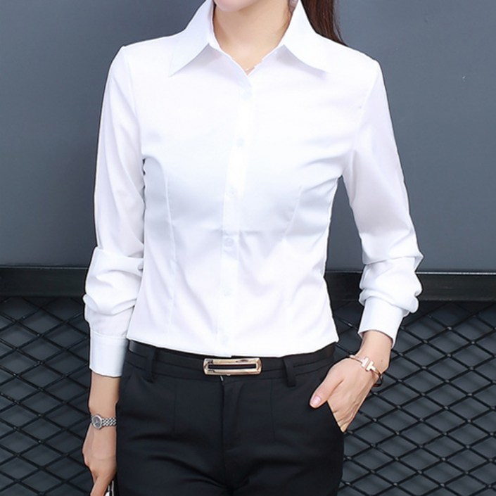 구디프 여성용 오피셜 스탠다드핏 셔츠 구디프 여성용 오피셜 스탠다드핏 셔츠