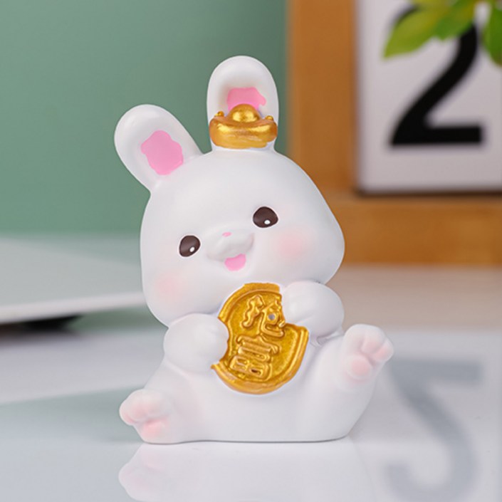 더플로우커머스 12간지 십이지 데스크 자동차 홈데코 띠동물 피규어 장식품