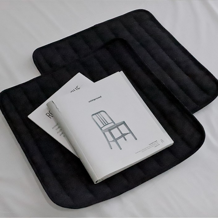 까사베르데 코빈 누빔 면 논슬립 방석 2p