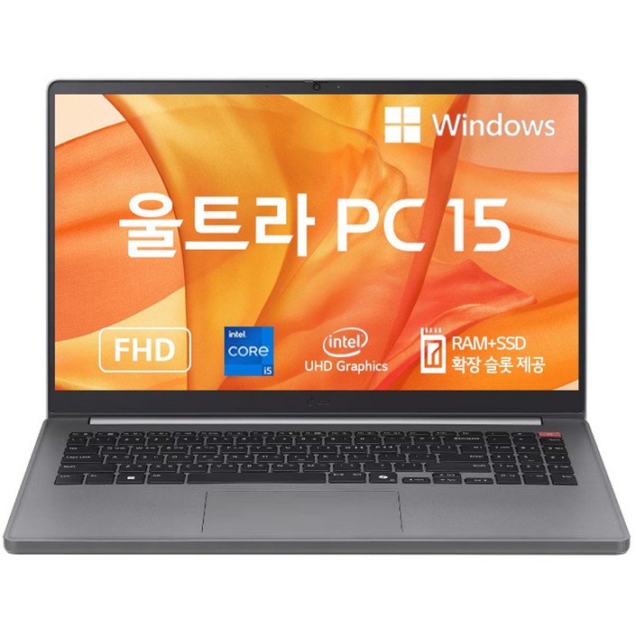 LG전자 2024 울트라 PC 15 인텔코어i5, 15U50TGA5HK, WIN11 Home, 16GB, 256GB, 타이탄실버