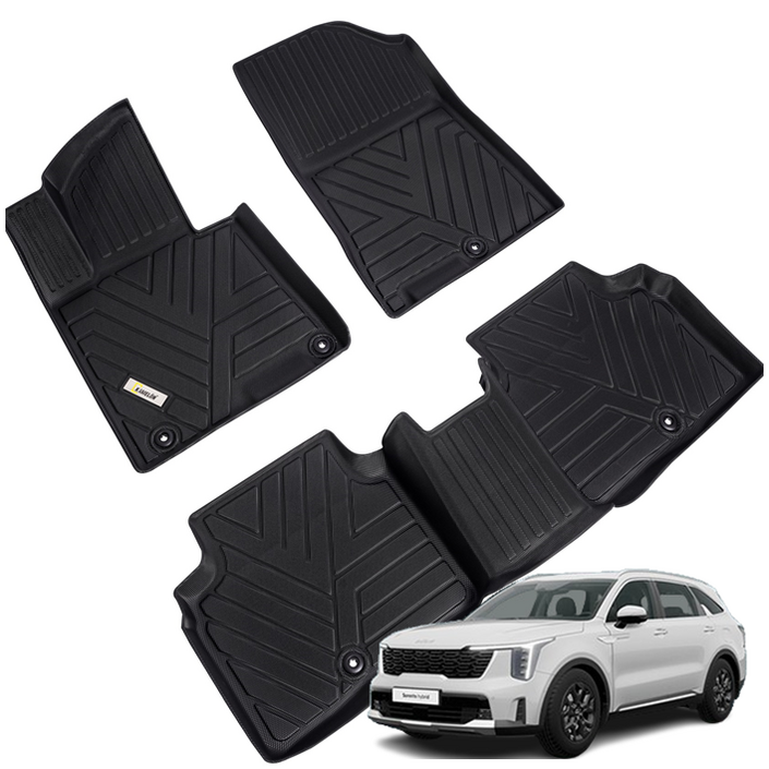 카메론 TPE 방수 카매트 3D 풀커버 세트, 쏘렌토MQ4 가솔린디젤  567인승20년 이후