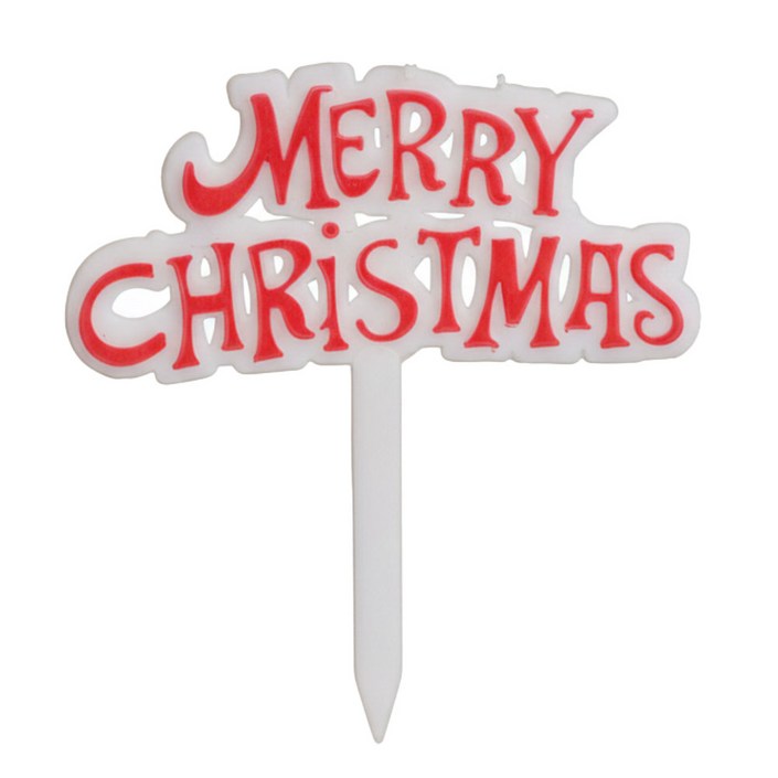 크리스마스 케이크 장식 데코 UV코팅 픽 리스 나뭇잎 클레이 머랭 토퍼