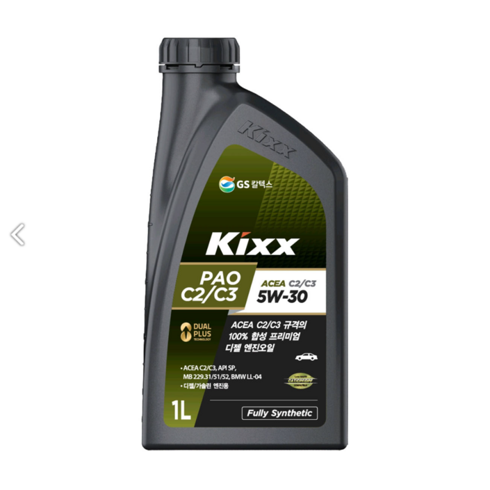 킥스, KIXX PAO C2C3 5W30 1L, 디젤엔진오일, 7개