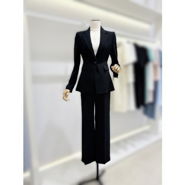 잇미샤 싱글 테일러드 자켓 ITPABJK510 스트레이트핏 팬츠 ITPABPT510 셋업 2575811