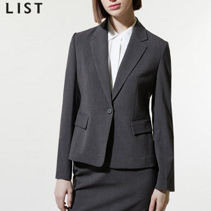 리스트 리스트  클래식 원버튼 셋업 재킷