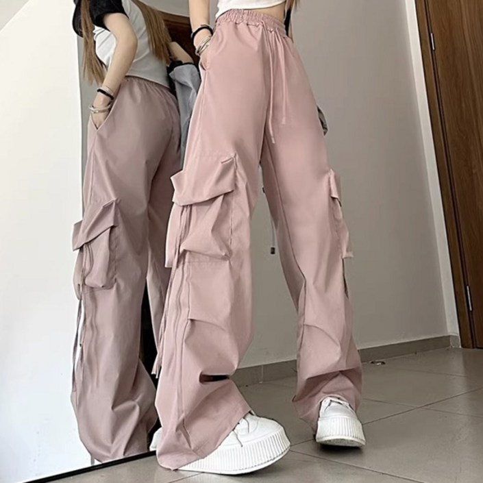 로렌미 템미 와이드핏 아웃포켓 밴딩 팬츠 S261223SS3