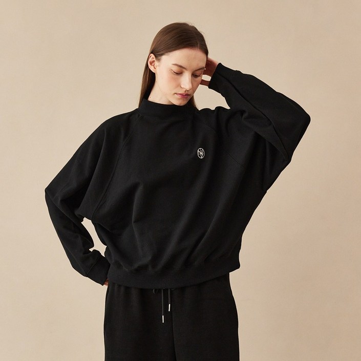 누브 하프넥 오버핏 스웻셔츠 Half Neck Over Fit Sweatshirts