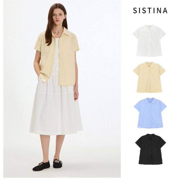 시스티나 베이직 카라 셔츠 AWWSTP21070
