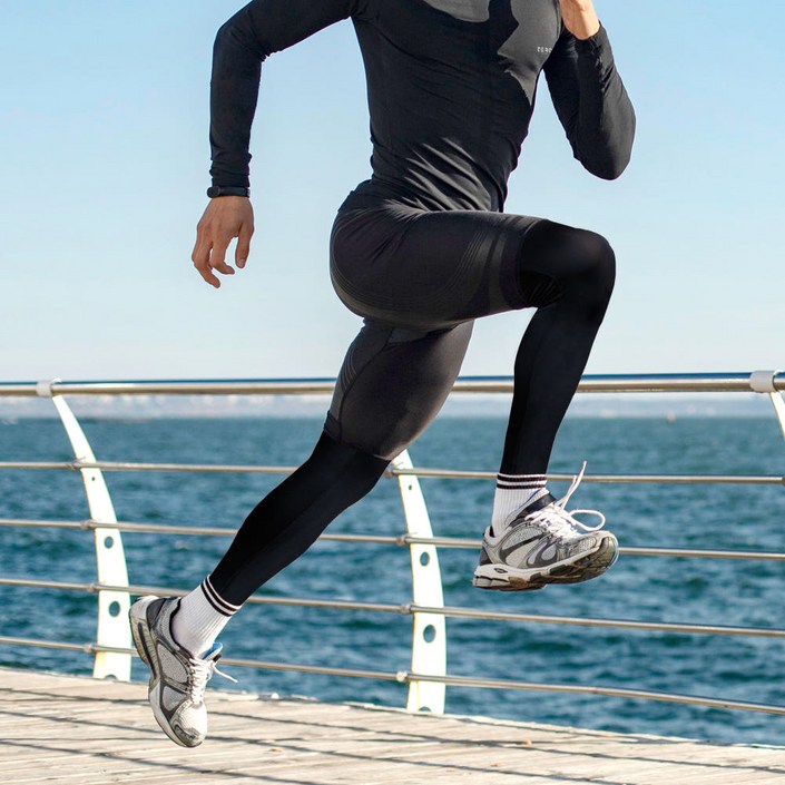 국내생산 제로라이프 남자 레깅스 하의 기능성 9부 타이즈