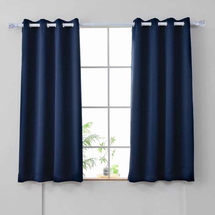 WCL 어울림 창문형 아일렛형 암막커튼 1+1 세트판매 햇빛차단 방한 방풍 단열