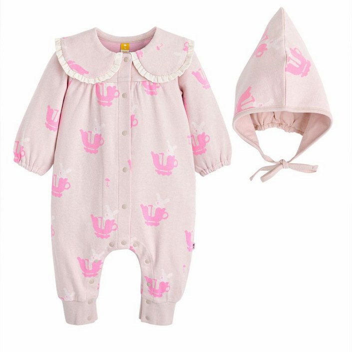 모이몰른 유아 레디래빗 자카드 우주복 세트 M231ROB42P