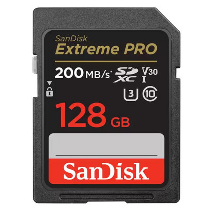 샌디스크 익스트림 프로 SDXC 128GB 200MBs