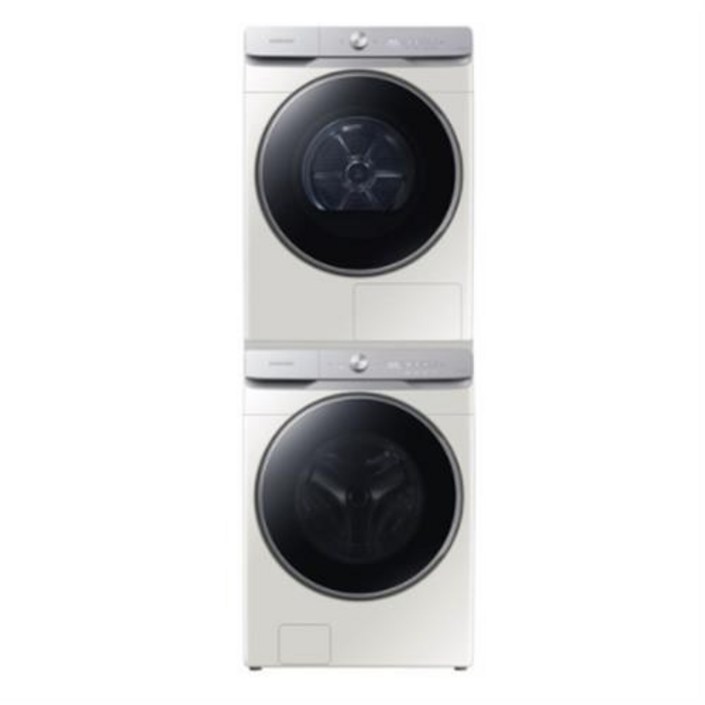 삼성전자 그랑데 AI 세탁기 WF24T9500KE 24kg  건조기 DV16T9720SE 16kg 직렬 설치 패키지 방문설치