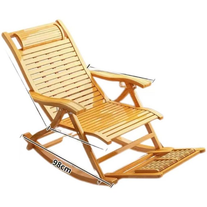 원목흔들의자 여름안락의자 스윙체어 편안한 체어 베란다 라탄 안락 북유럽 등나무 락킹 1인용