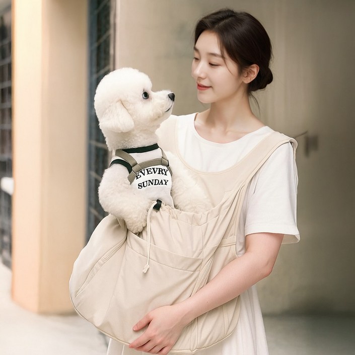 고앵두 강아지 앞가방 백팩 고양이 이동가방