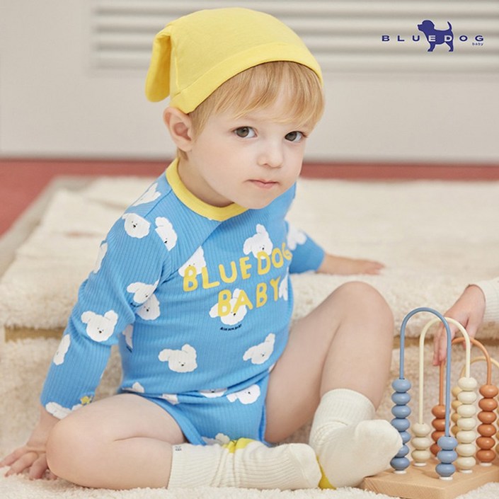 블루독베이비 퍼피바디수트SET 4317067602 블루독베이비 퍼피바디수트SET 4317067602