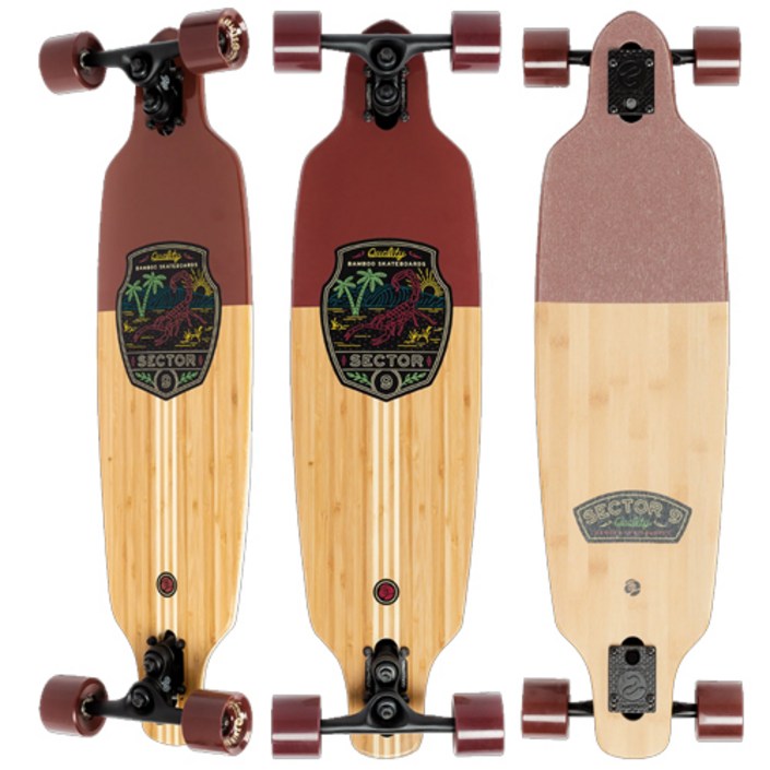 Sector9 섹터나인 크루져보드 롱보드 카빙보드 서프보드 카버보드, SHOOTS STINGER, 1개