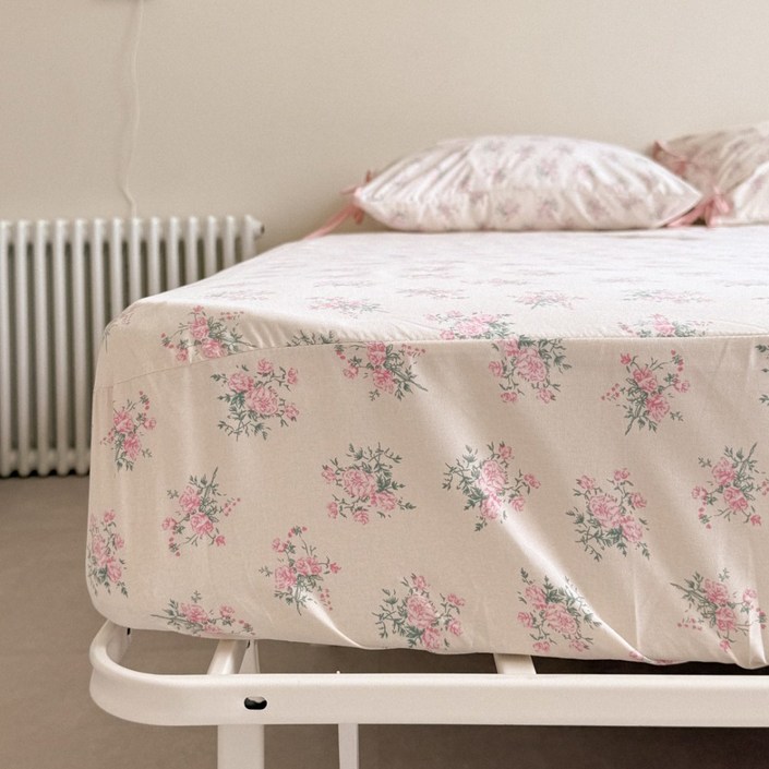 당일출고/레트로 로젤린 알러지케어 먼지없는 매트리스커버 맞춤제작